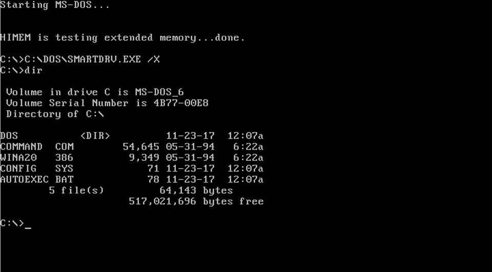 IBM PC and MS-DOS hardware