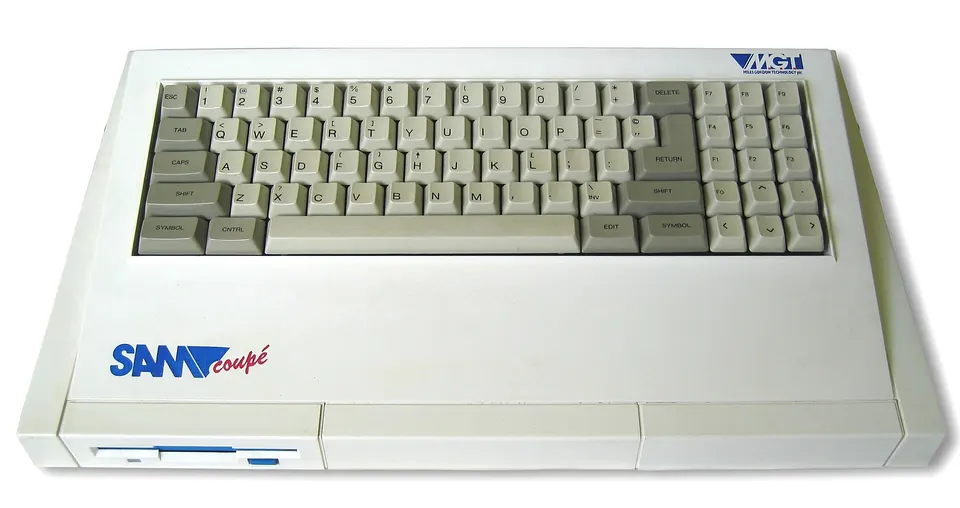 The SAM Coupé home computer.
