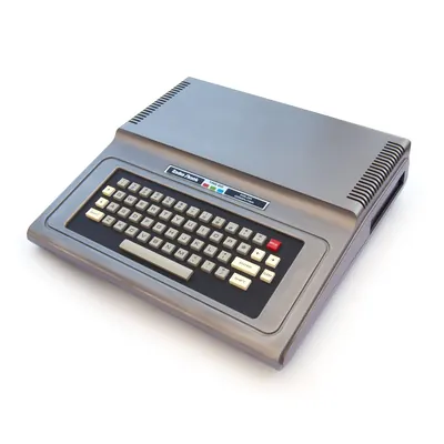 A first-generation TRS-80 Color Computer.